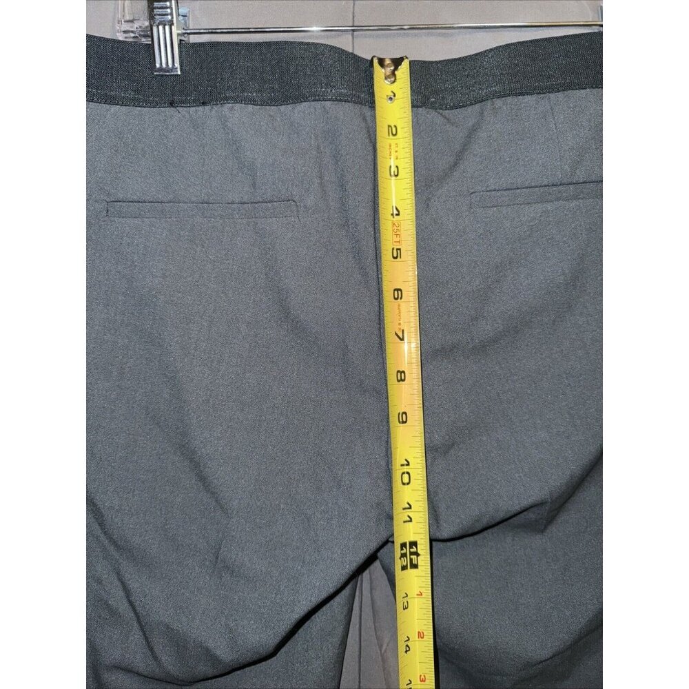 Amanda & Chelsea Ankle Pant Stretch Waist Green Size 10P - Picture 12 of 15